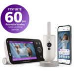 Philips AVENT Premium s prekladom plaču, sledovaním spánku a dýchania SCD971