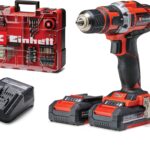 EINHELL Vŕtačka AKU TE-CD 18/40 Li + 69 ks príslušenstva, 4513934 (2× 2 Ah)