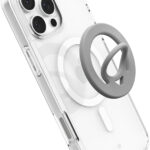 Spigen Dual Pop MagSafe Phone Holder Gray