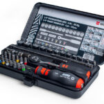 WÜRTH Gola sada s račňou 1/4″, 33 ks