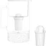 Wessper Sklenená kanvica AquaClassic D2 3,3 l, biela + 1 filter