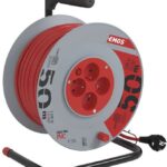 Emos Predlžovací kábel na bubne – 4 zásuvky, 50 m