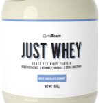 GymBeam Protein Just Whey 1000 g, white chocolate coconut