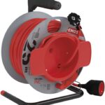 EMOS PVC predlžovací kábel na bubne – spojka, 25 m, 1,5 mm2