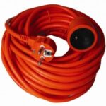 PremiumCord predlžovací 20 m 230 V, oranžový