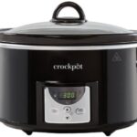 CrockPot Pomalý hrniec s časovačom 3,5 l, čierny