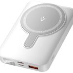 Vention 10 000 mAh Magnetic Wireless Power Bank 22.5 W White LED Display Type