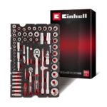 EINHELL E-Case Vložka do kufrov – Sada nástrčných kľúčov a račien 60 ks, 49370520