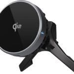 Spello ForceDrive Qi2 Cooling magnetická bezdrôtová nabíjačka do auta SD70 – čierna
