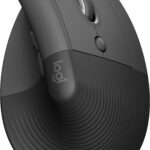 Logitech Lift Vertical Ergonomic Mouse for Business Graphite
