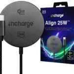 3MK InCharge Align Qi2.2 25 W pre Apple, čierna